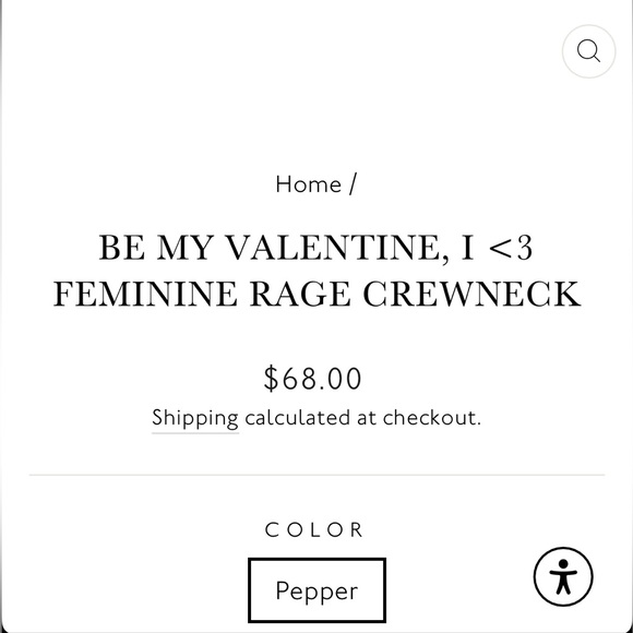 Kristin Jones 2024 ‘Be My Valentine’ Limited Edition Sweatshirt - Picture 5 of 6